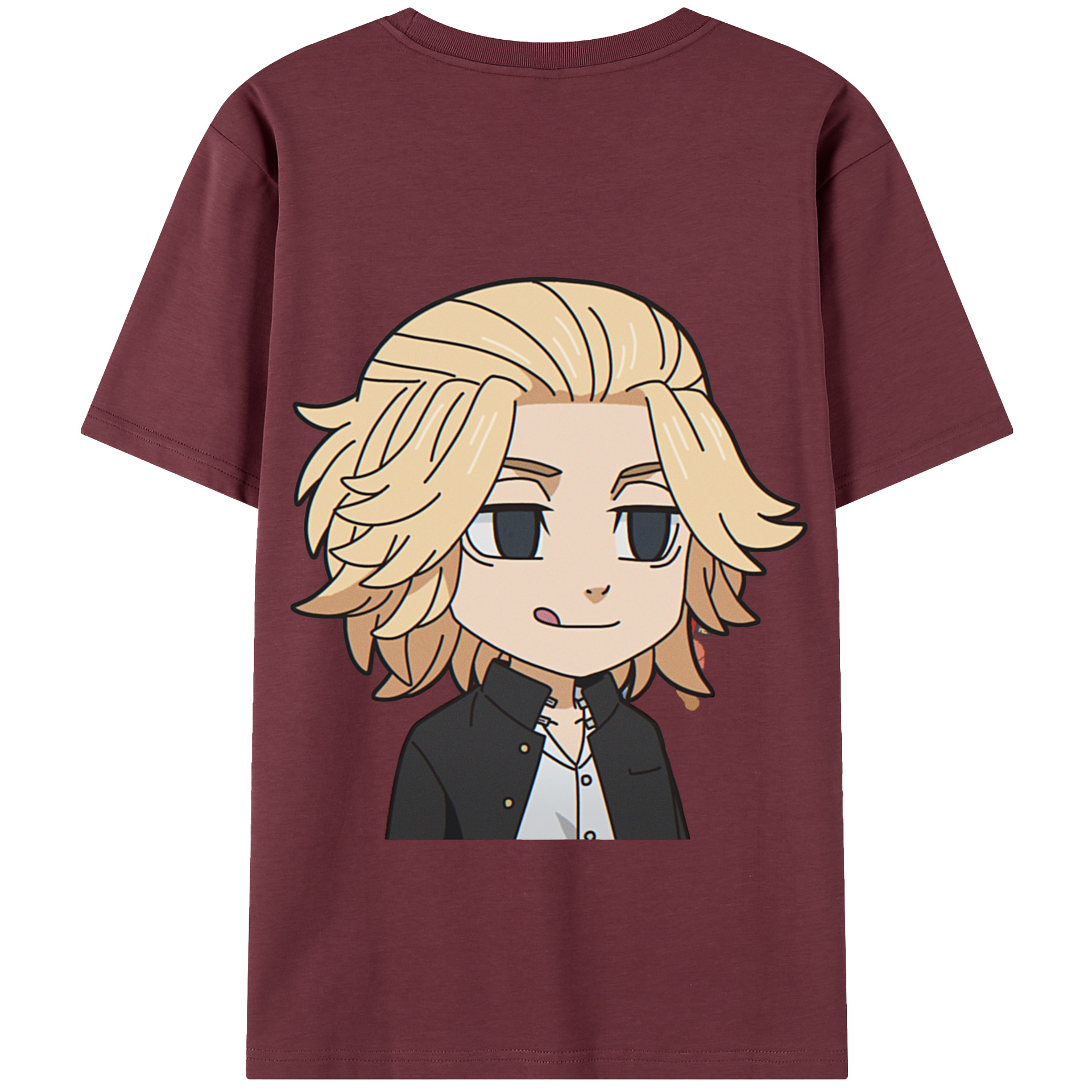 （画像用） 東京リベンジャーズ Tokyo Revengers 綿100％半袖Tシャツ（背面プリント）